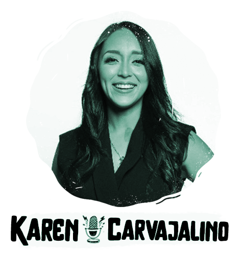 Karen Carvajalino - CEO & Co Founder The Biz Nation hablando sobre como el Autodesarrollo es una barrea de Mindset, disciplina y más en el podcast The Frye Show