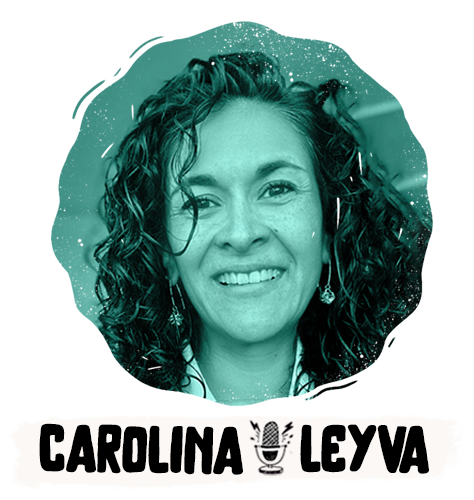 Carolina Leyva, Design Manager en Nu Colombia. hablando sobre Simplificando la Curva de Aprendizaje y la Profundidad de la Empatía en el podcast The Frye Show