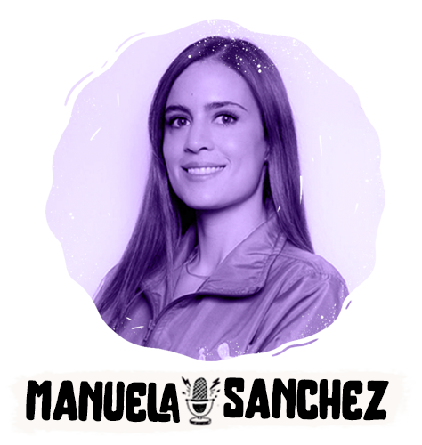 Manuela Sánchez Villamarín cofundadora y actualmente directora de experiencia en Laika hablando sobre como ir De 0 a 1 Para Construir un Universo de Mascotas en el podcast The Frye Show
