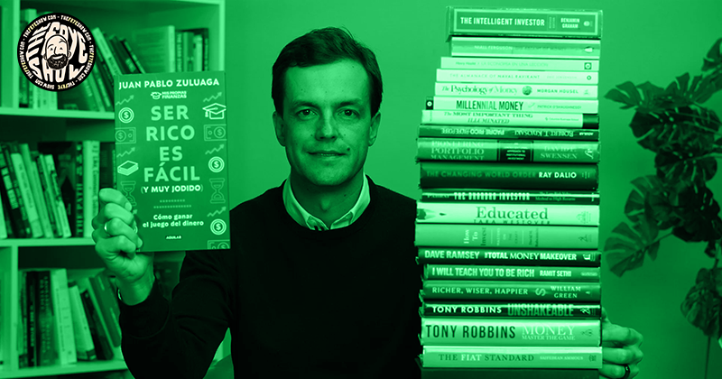 Juan Pablo Zuluaga hablando de Construir Hábitos Financieros Sólidos en el podcast The Frye Show